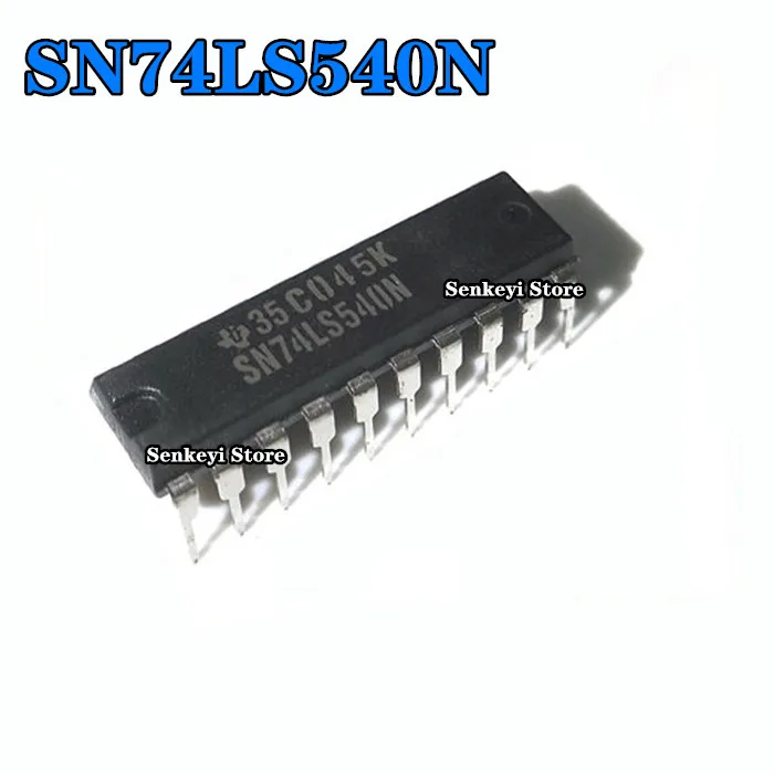 Новый оригинальный SN74LS540N HD74LS540P 74LS540 с прямой вилкой, буферный линейный драйвер DIP20