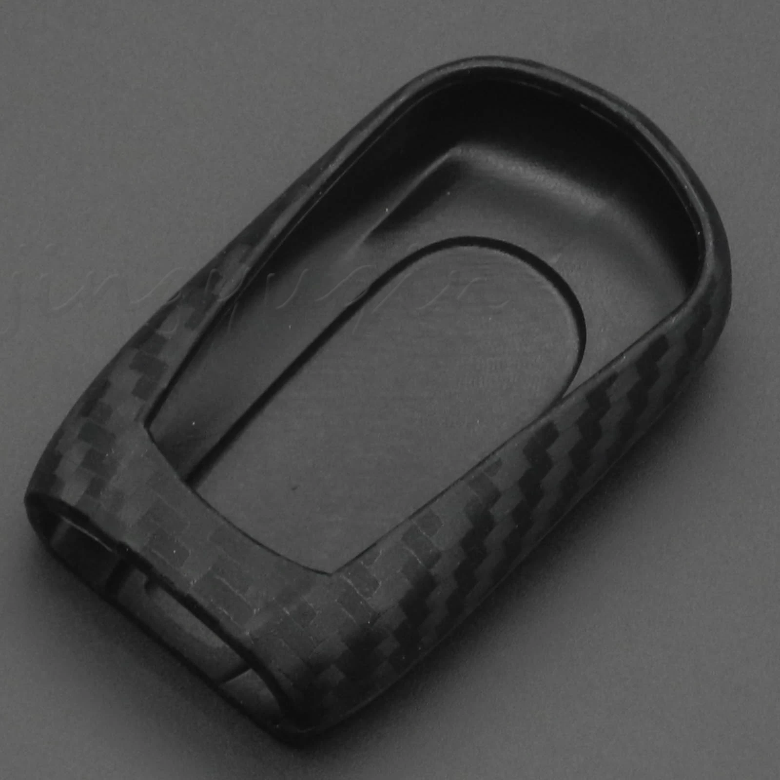 Jingyuqin карбоновое волокно силиконовый Автомобильный Дистанционный брелок Брелок