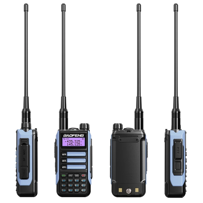 Baofeng Walkie Talkie High Power UV-16 Plus Waterproof  Long Range Radio USB Charger Uhf Vhf  2 Way Radio Portable Transceiver