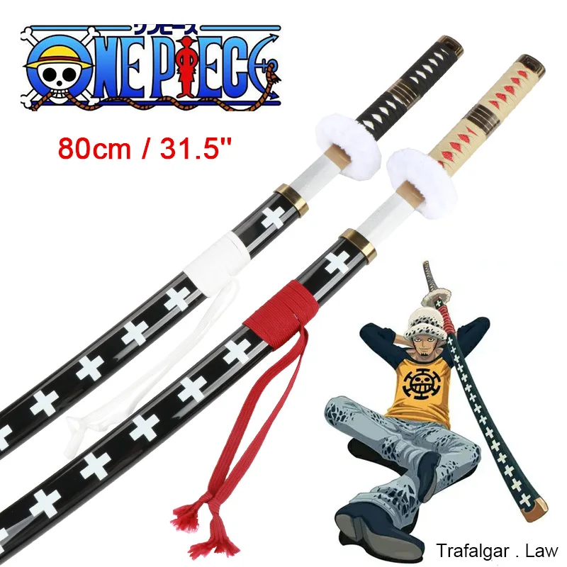 Косплей шпада Trafalgar из аниме «закон», ророноа, Зоро, катана, китсу, яма, шузуй, японская самурайская деревянная игрушка, мечи, украшение для катаны Косплей шпада Trafalgar из аниме «закон», ророноа, Зоро, катана, китсу, яма, шузуй, японская самурайская деревянная игрушка, мечи, украшение для катаны
