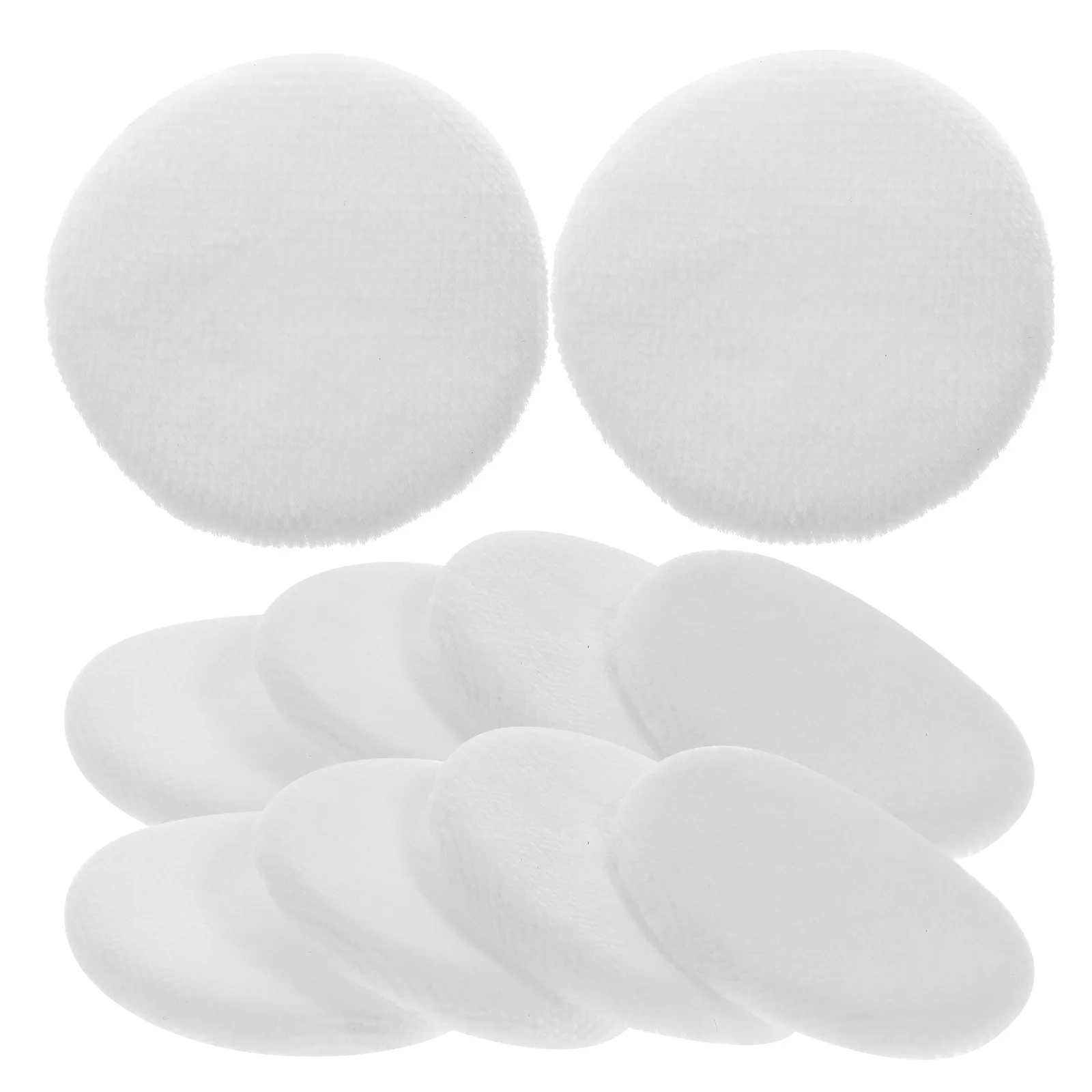 

Cream Small Rounded Face Puffs Woman Simple Girl Makeup Cushion Pad