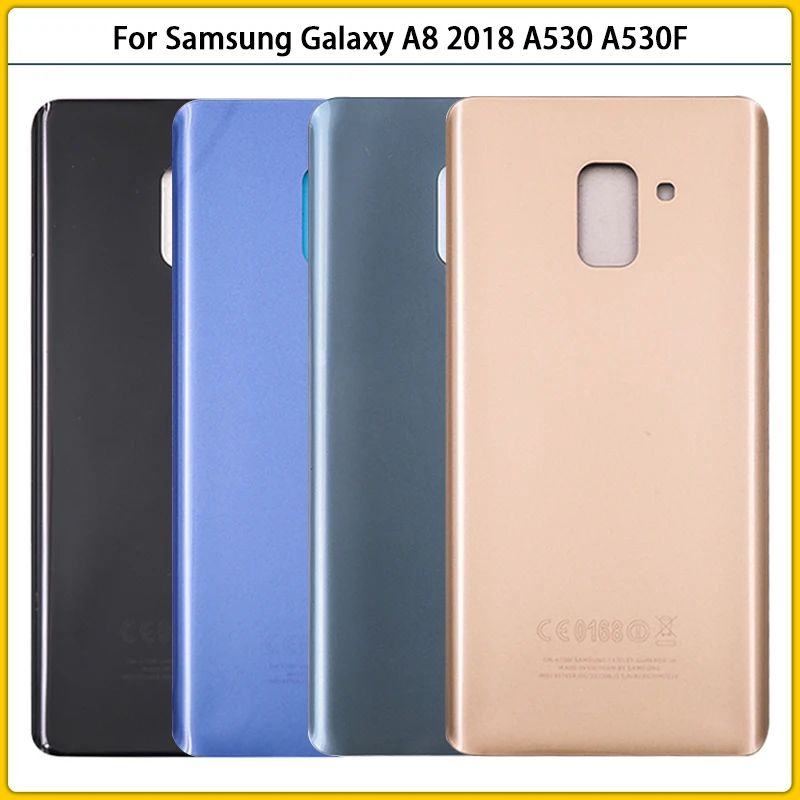 10 шт., задняя крышка батарейки для Galaxy A8 2018 A530 A530DS A530F