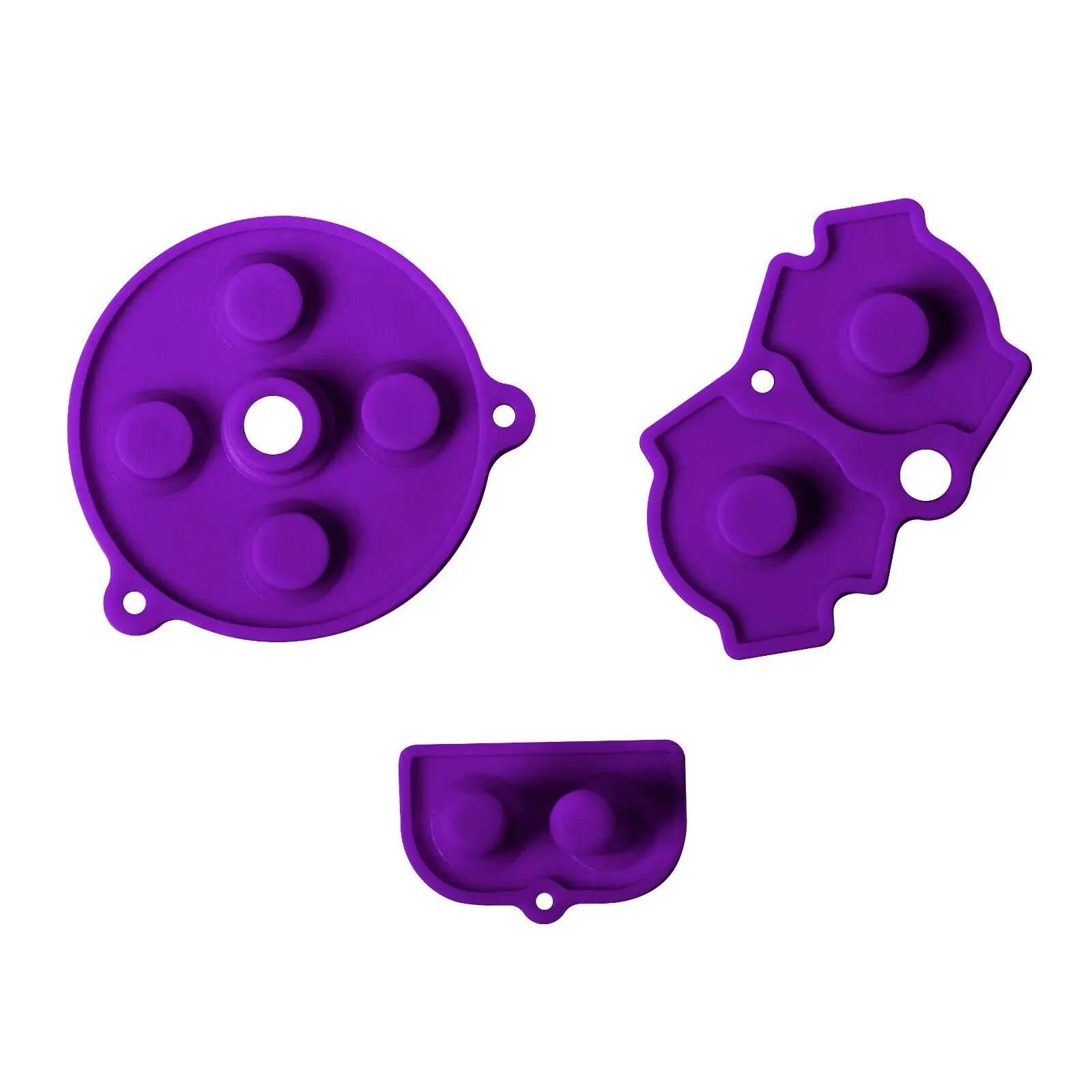 

Game Boy Advance Rubber Buttons Contact Conductive Pads Silicon Purple GBA