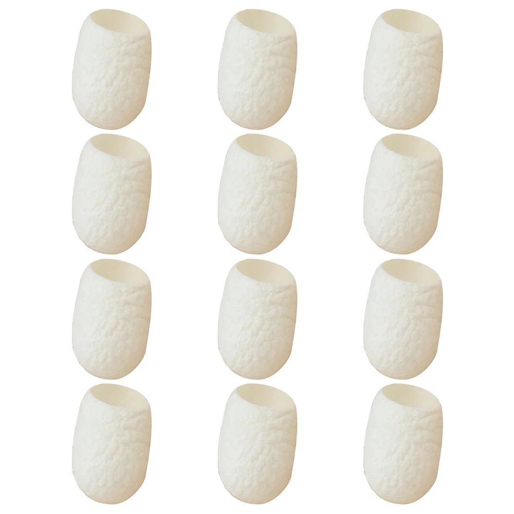 

30 Pcs Pores Finger Cot Cleansing Milk Face Facial Cleanser Balls Silk Cleaner