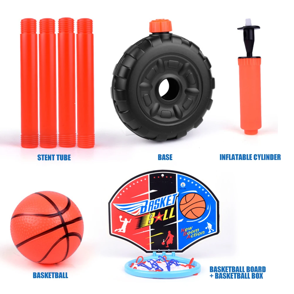Баскетбольные подставки набор игрушек регулируемый по высоте детский комнатный