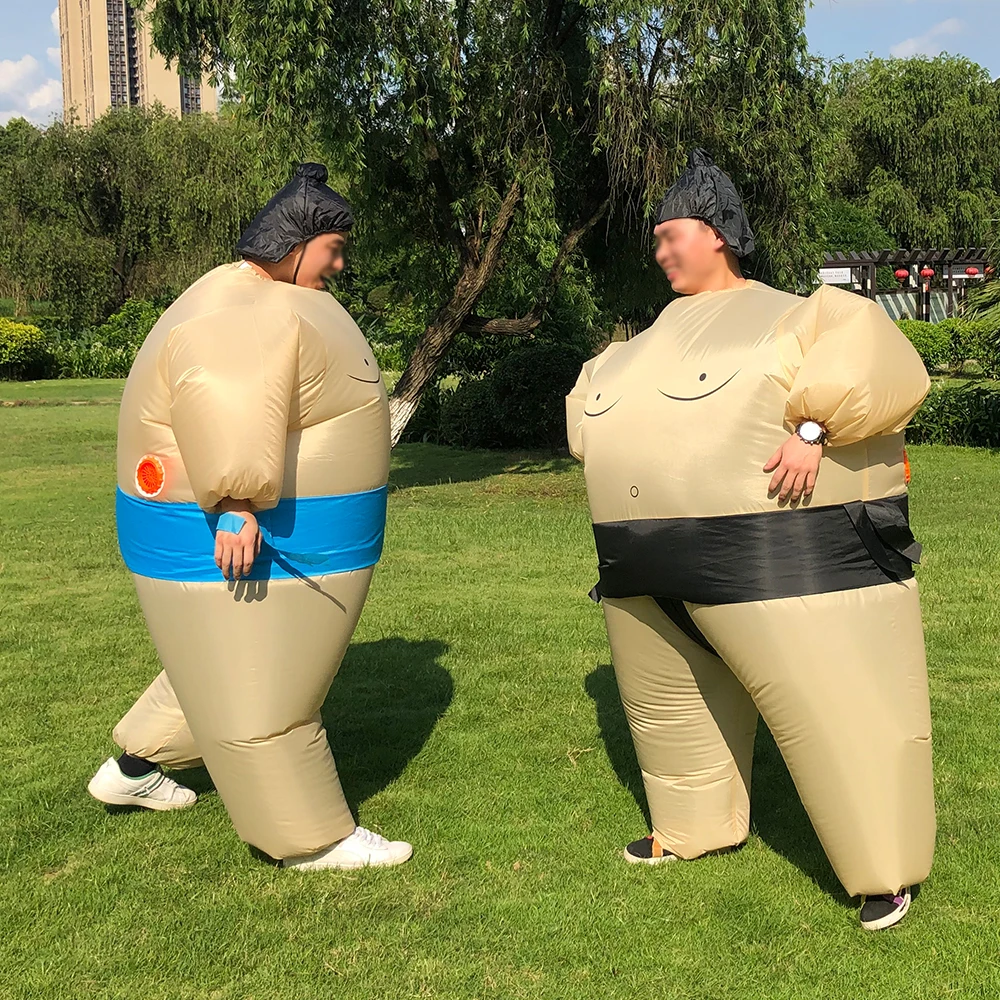 Костюмы для косплея на Хэллоуин надувной сумо-боец надувные костюмы