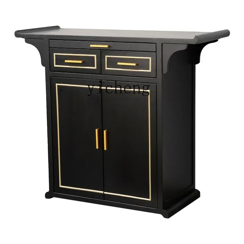 HD настольный футляр для благовоний из цельного дерева бытовой Fotai God of Wealth Guan Gong