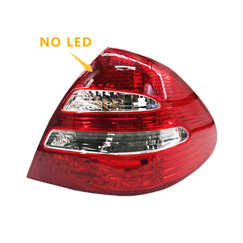 

Задний бампер в сборе для Mercedes-Benz W211 E200 E220 E240 E280 2002 2003-2006, задний фонарь, задний стоп-сигнал со светодиодом