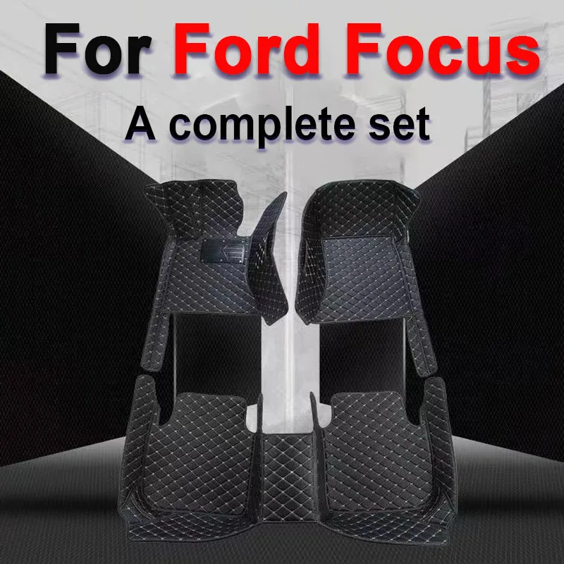 

Автомобильный напольный коврик для Ford Focus 2006, 2007, 2008, 2009, 2010, детали интерьера, автомобильный коврик, коврики, накладки для ног, аксессуары