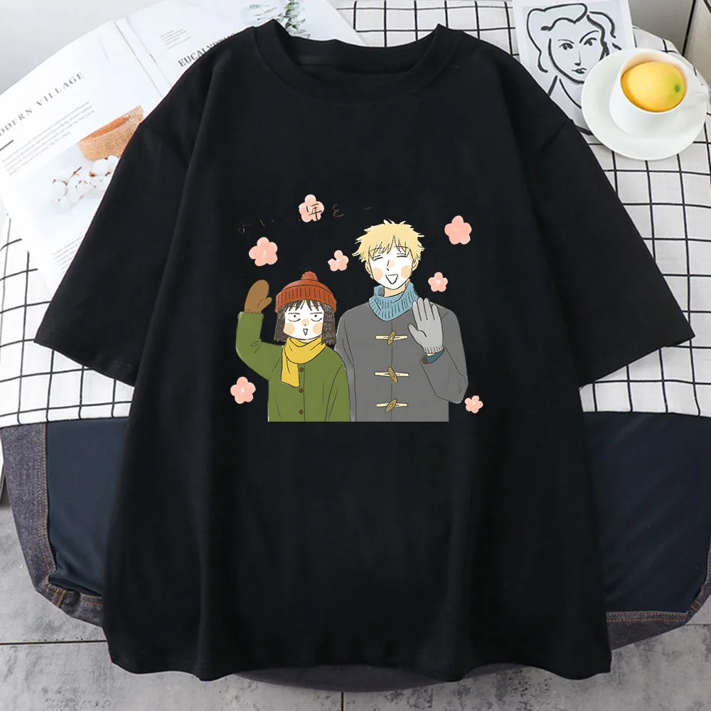 

Skip and Loafer T Shirts Female/Male Youth Campus Cartoon Manga/Comic T-shirts 100% Cotton Tshirts Slight Strech Sense of Design