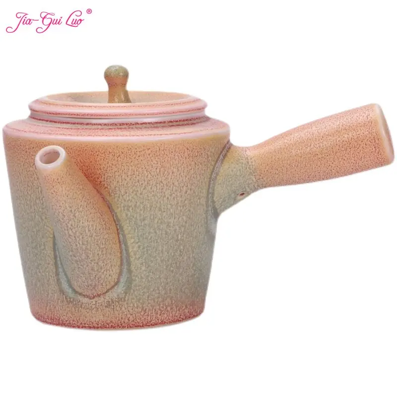 

Керамический чайный чайник 250 мл, чайная посуда, Женский чайный набор, товары для здоровья и здоровья, чайные наборы с боковой ручкой, чайник ...