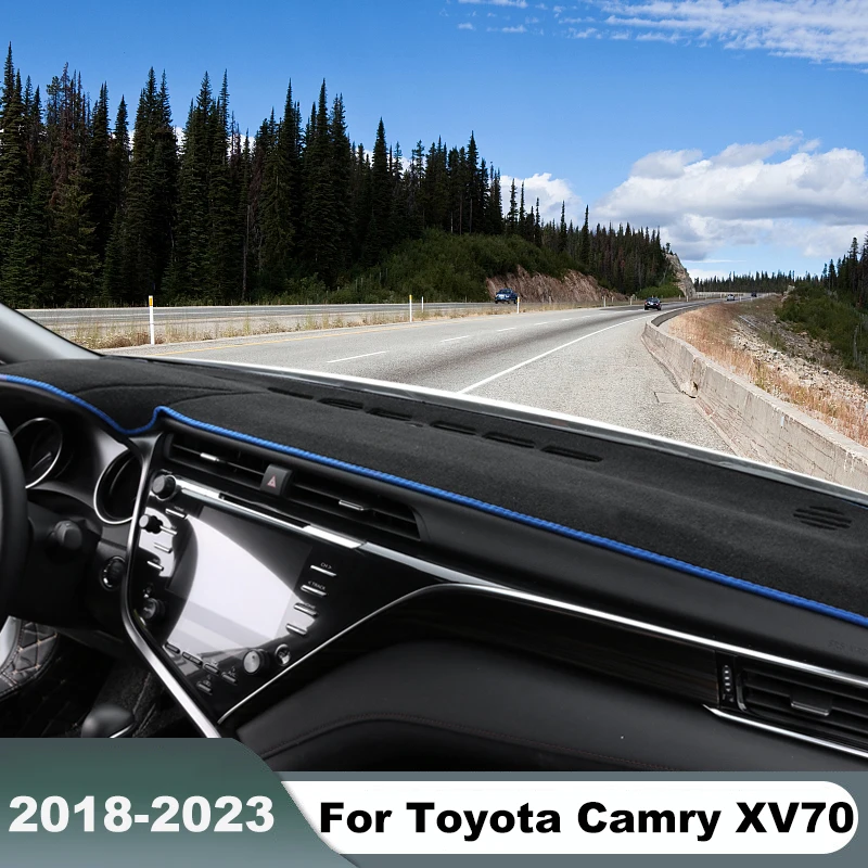 Накладка на приборную панель автомобиля для Toyota Camry 70 XV70 2018 2019 2020 2021 2022 2023