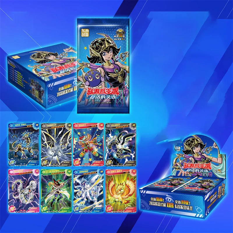 Фото Коллекция аниме Yu-Gi-Oh Боевая карта Раш Дуэль синие глаза белый дракон волшебник рельефная флэш-карта детская игровая карта подарок на день р... №2