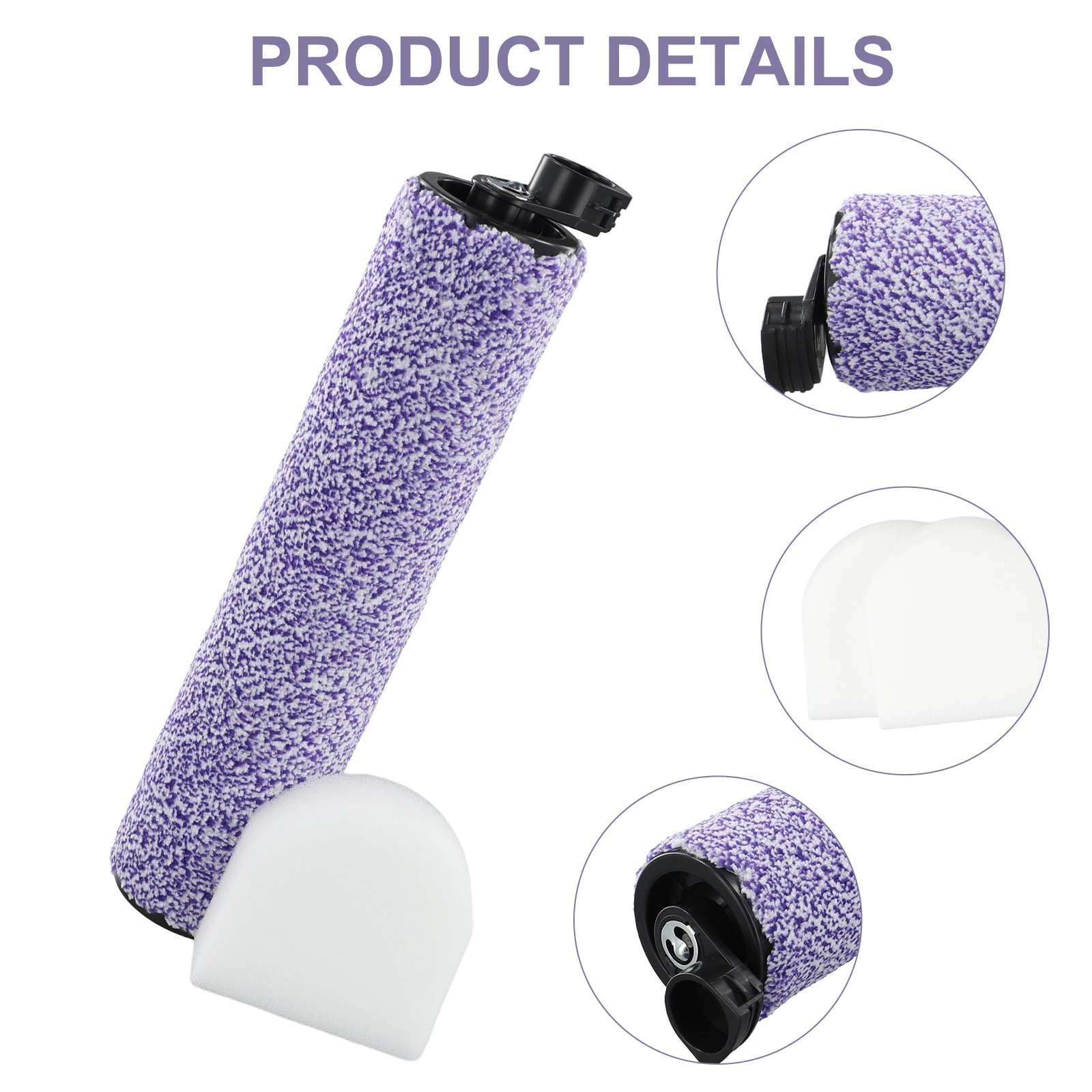 Практичный поролоновый фильтр с роликовой щеткой для пылесоса Shark WD101 WD201 XL 3 в 1