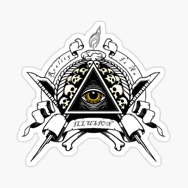 Наклейка глаза Бога Freemasons аксессуары для автомобиля окна мотоцикла ноутбука
