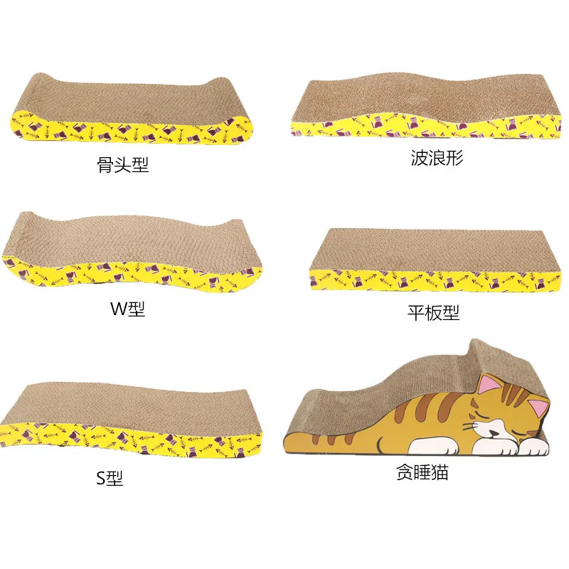

Игрушка для домашних животных, кошачья Когтеточка из гофрированной бумаги, игрушка для кошек, многофункциональная кошачья игрушка