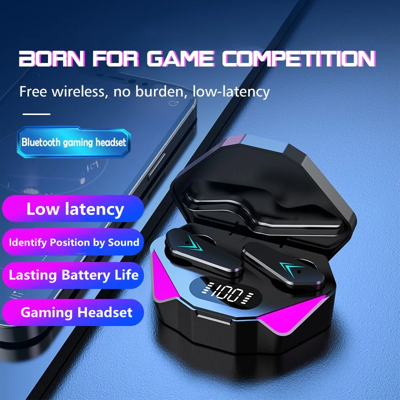 

X15 TWS Earphones Professional Wholesale Hand-free Headset for Phone Noise Canceling Headphone Fone Bluetooth Hifi Game Earpiece