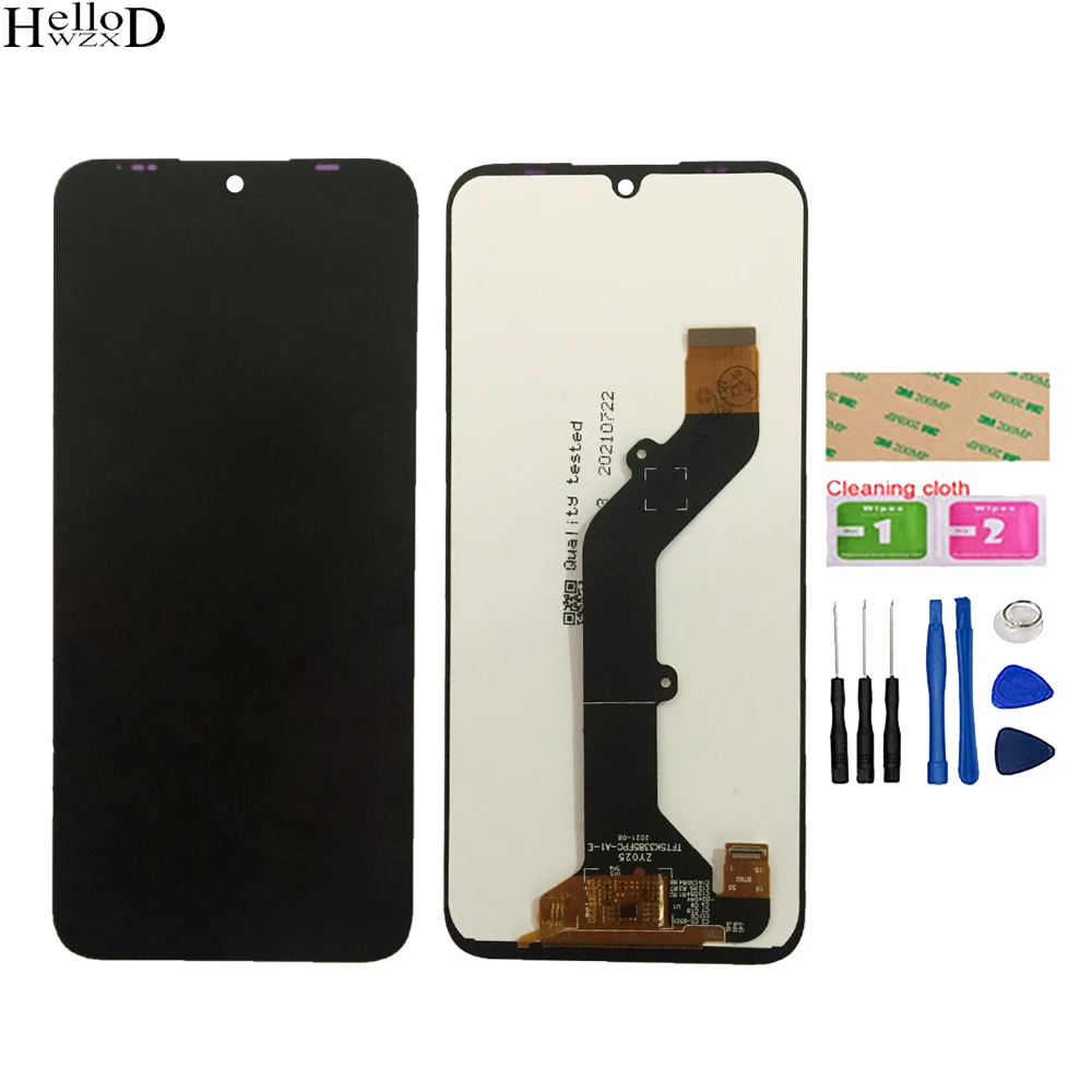 

100% Tested LCD Display For Infinix Smart HD 2021 X612 X612B LCD Display Touch Screen Digitizer Assembly Replacement +Tools