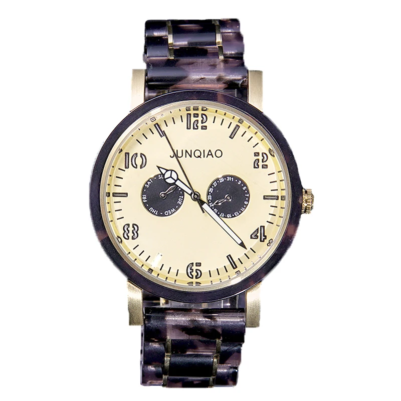 2023 mens watch Ladies Trendy Sandalwood Quartz wrist watches for men fashion quartz wristwatches wooden Clock reloj hombre