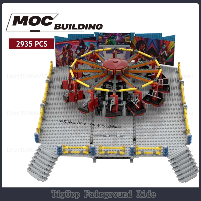 Конструктор GBC модуль для ярмарки MOC строительные блоки тематического парка