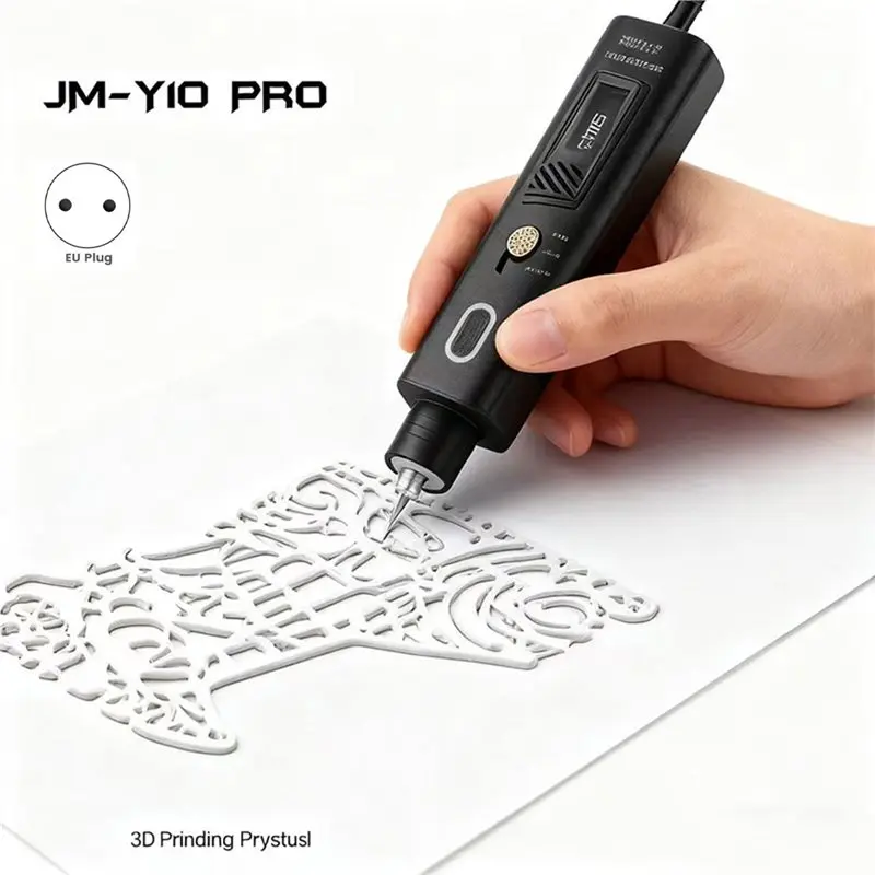 Фото Ультразвуковой резак GYTB-JM-Y10 PRO, 35 Вт, 40 кГц, для резки акрила, углеродного волокна, пластика, металла, дерева, с вилкой стандарта ЕС №4