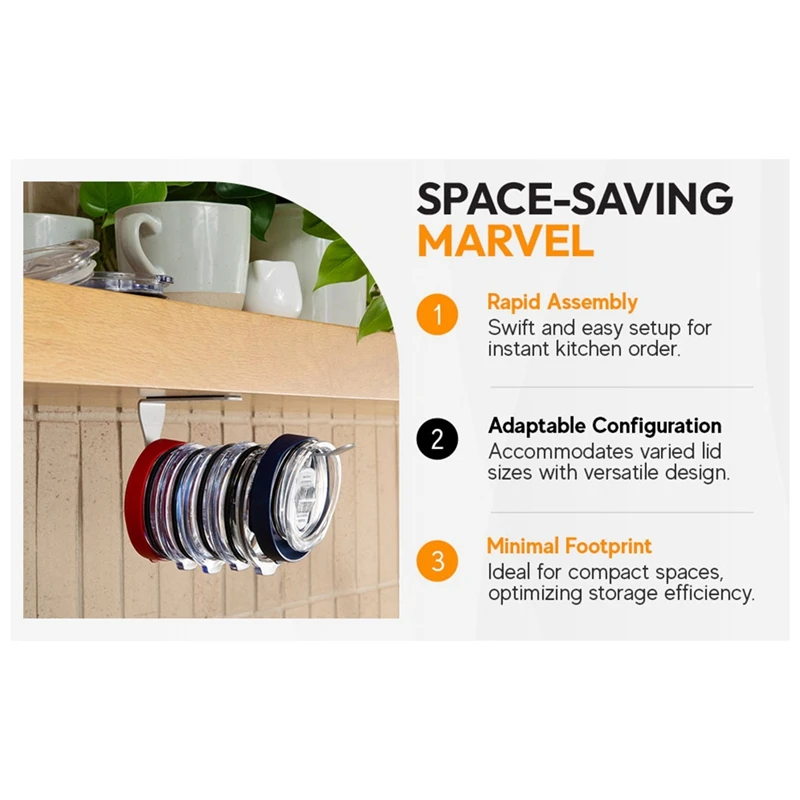 Органайзер с крышкой стакана горизонтальный 2024 новая крышка для хранения