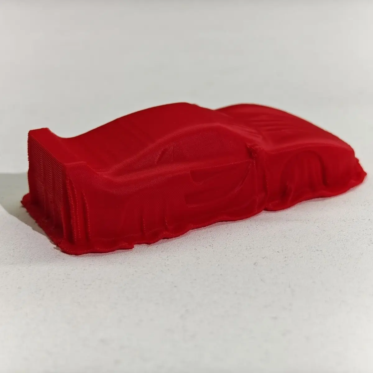 Фото Миниатюрная модель автомобиля F40 в масштабе 1:64 с красным тканевым покрытием, диорамы и реквизит для демонстрации №5