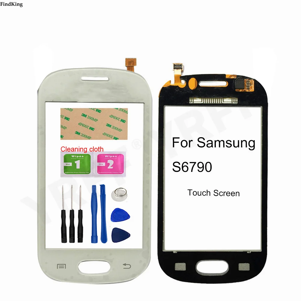 

3,5 "для Samsung Galaxy Fame Lite S6790 GT-S6790 сенсорный экран дигитайзер Датчик внешнее стекло панель объектива