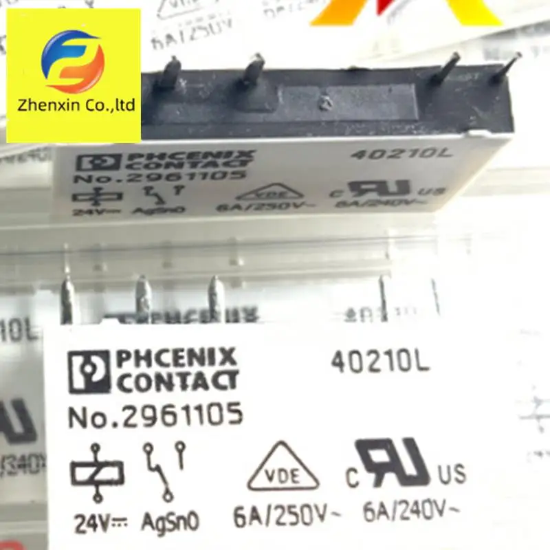 

1-20 шт., новинка 2961105, Феникс № 2961118, 24 В постоянного тока, 6 А, 5 футов,