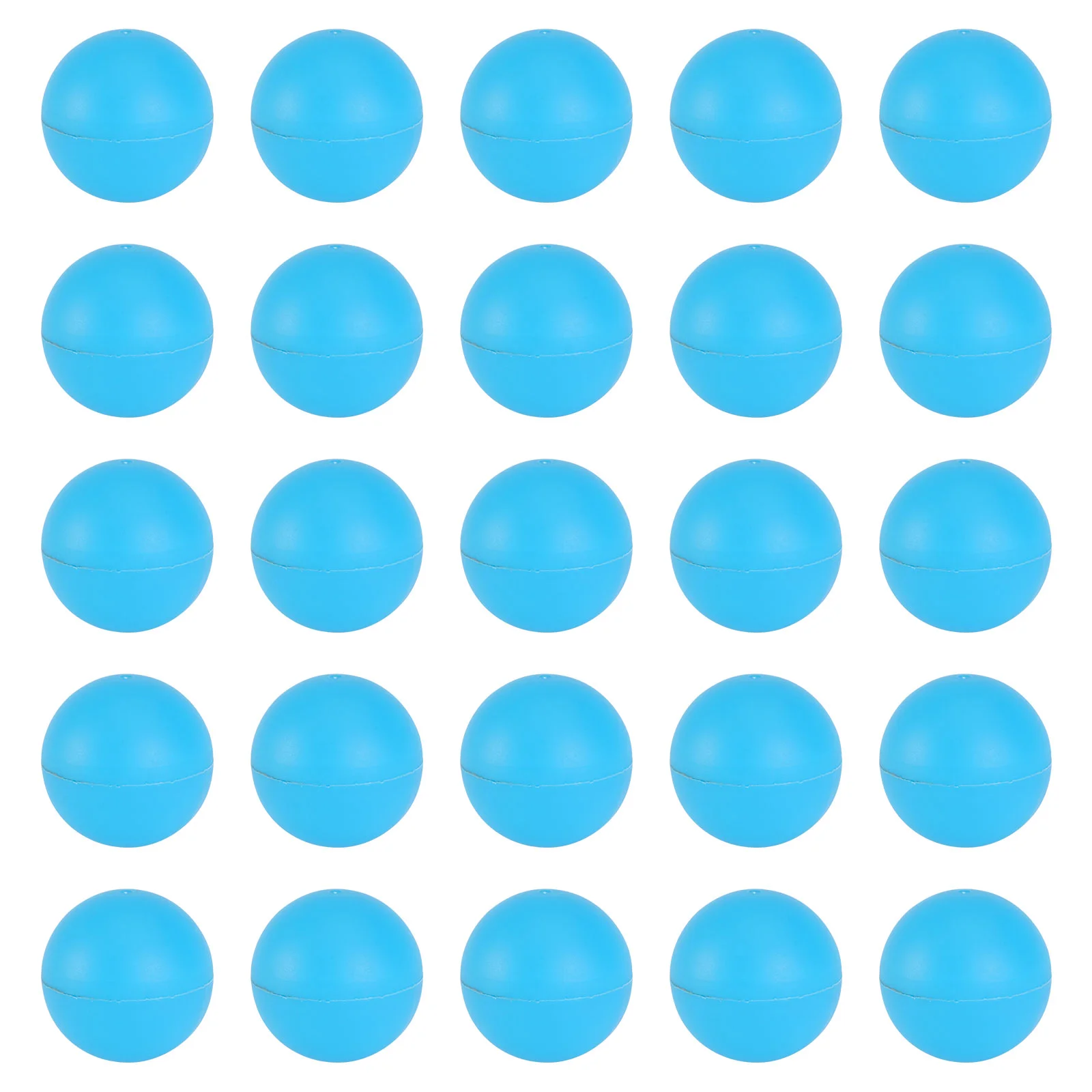 

25pcs Lottery Balls 40mm Premium Bright Color Plastic Pong Balls for Party Game