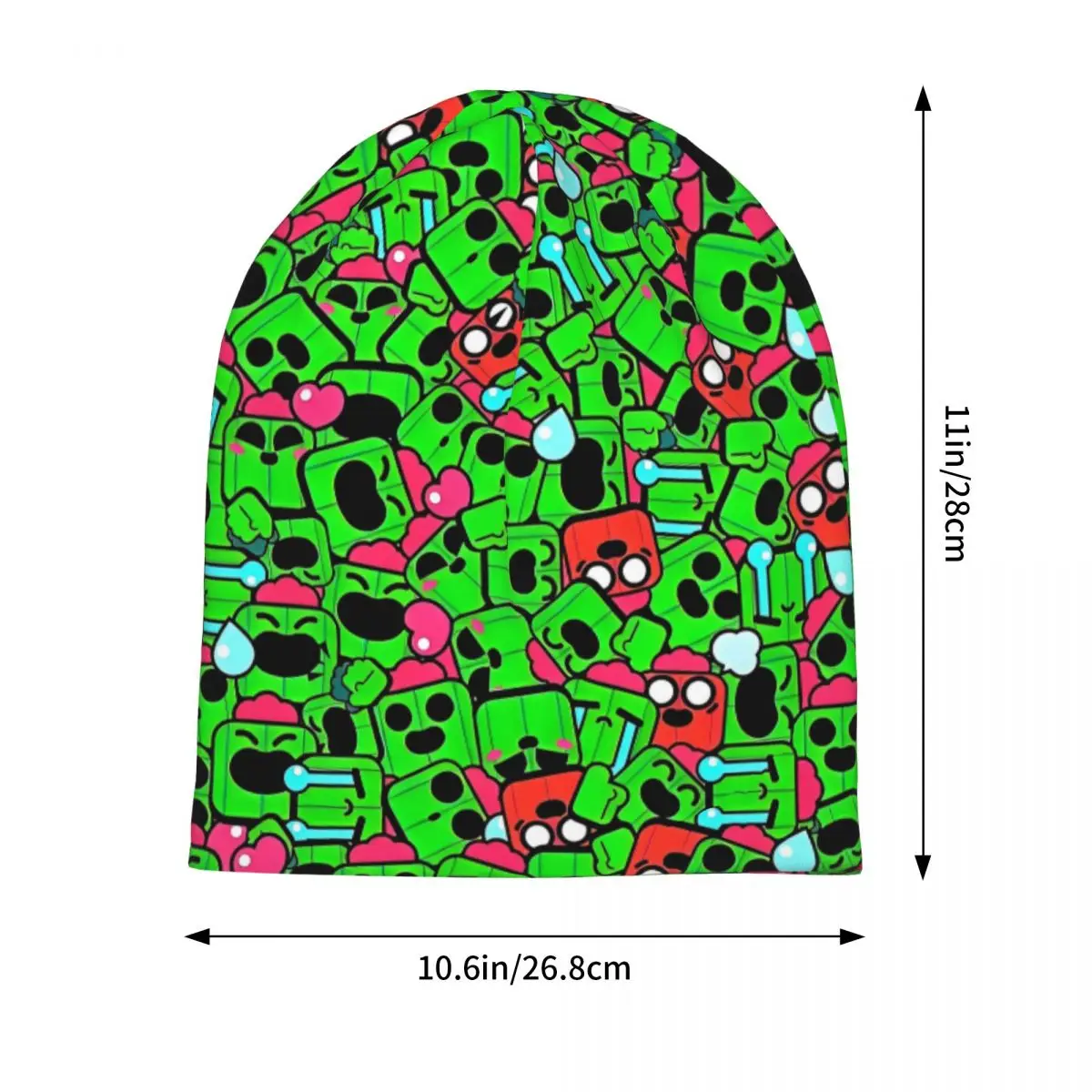 Шапки Brawling-Heros Games с шипами осенне-зимние уличные шапочки Skullies шапки для мужчин и