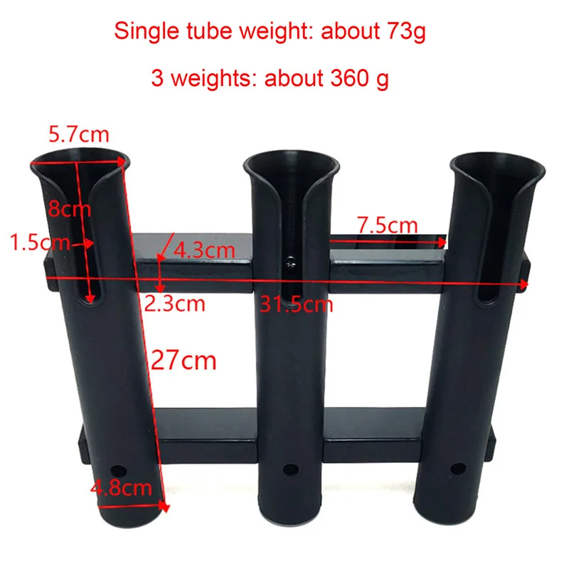 2022 Outdoor Multifunctional Vertical 3-Link Fishing Rod Sto