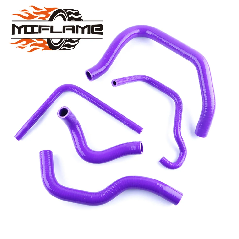 Силиконовый шланг радиатора охлаждающей жидкости для Kawasaki Ninja ZX6R ZX 600 1998 1999 2000 2001