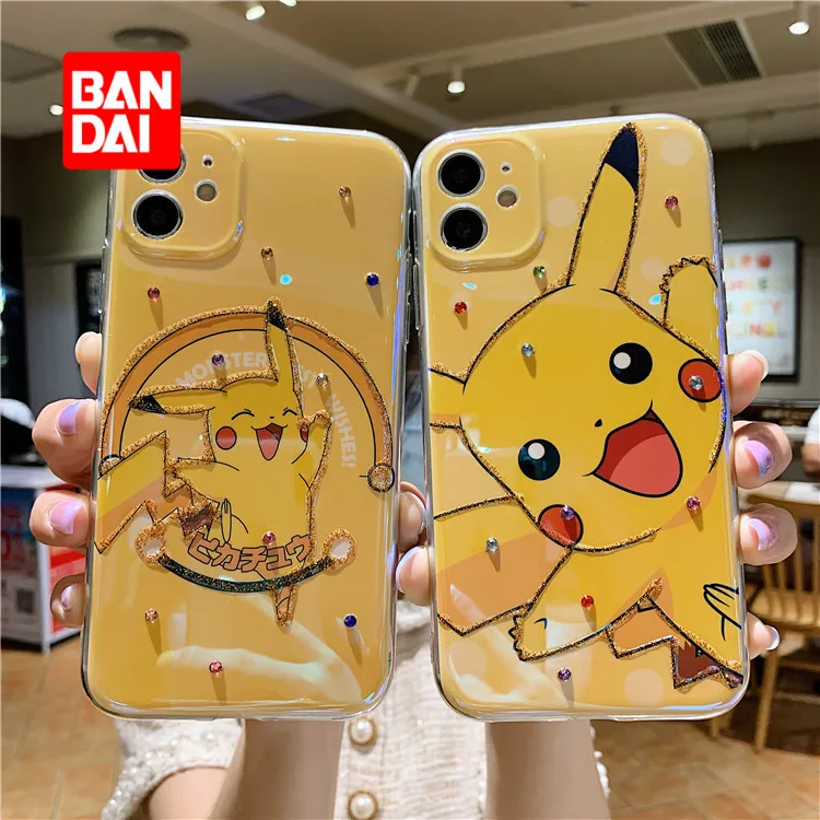 

Bandai Kawaii чехол для iPhone 13 13Pro 12 12Pro 11 Pro X XS Max XR 7 8 Plus Мультяшные чехлы на заднюю панель телефона мягкие противоударные чехлы