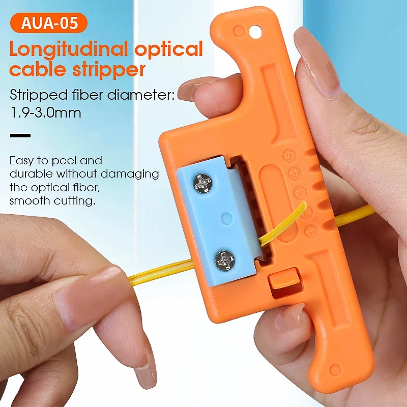 AUA-05 HMSAT-5 Инструмент для зачистки ленты оптоволоконного кабеля MSAT5 буфер