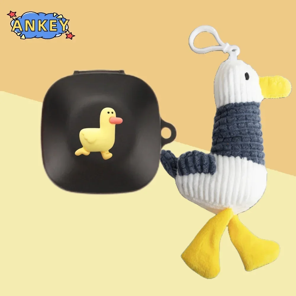 Прозрачный силиконовый чехол для наушников Baseus WM01 Plus WM02 +