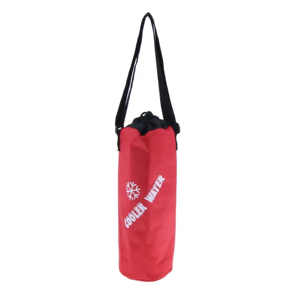 

Bottle Carrier, Portable Insulated Camping Travel Beach Carrying Bag with Adjustable Shoulder Strap