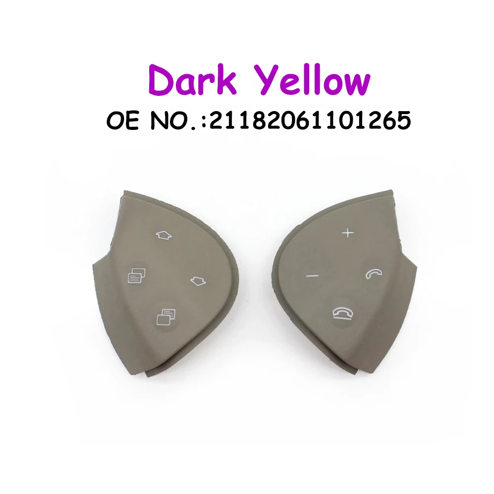 

Автомобильный интерьер, многофункциональный переключатель рулевого колеса, кнопки управления, клавиши, отделка крышки для Mercedes Benz E Class W211 E320 E350 E550