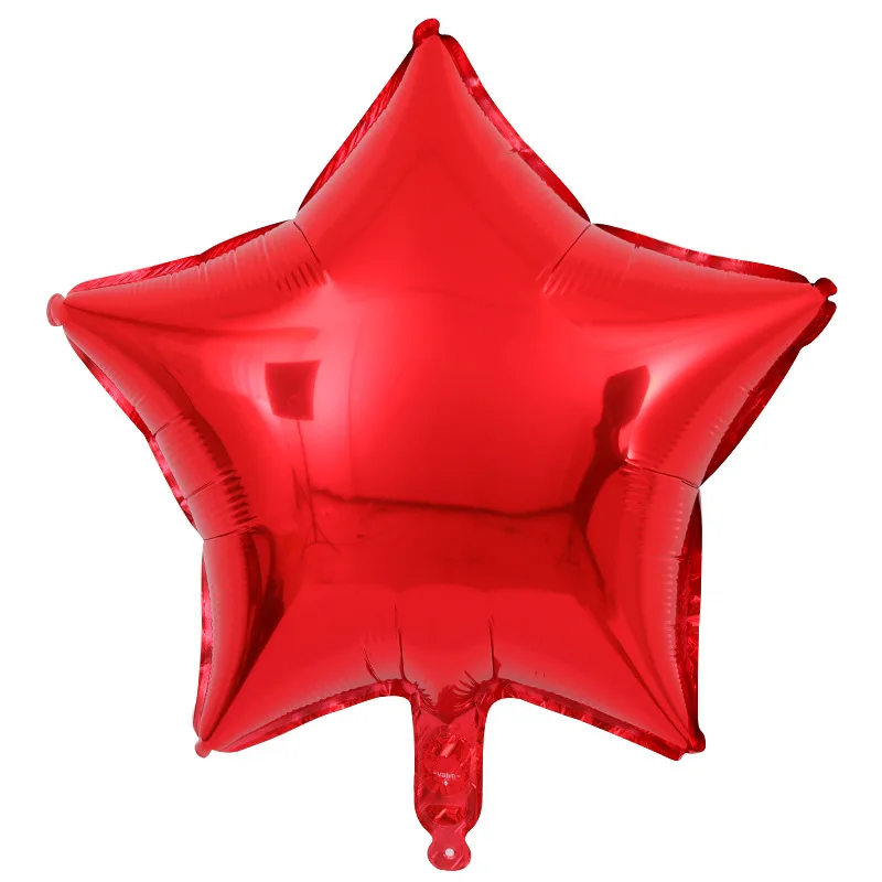 

10 pcs 18 inch Red Star Balloons Foil Balloons for Baby Shower Gender Reveal Wedding Magic Ball or Engagement Party Decoration