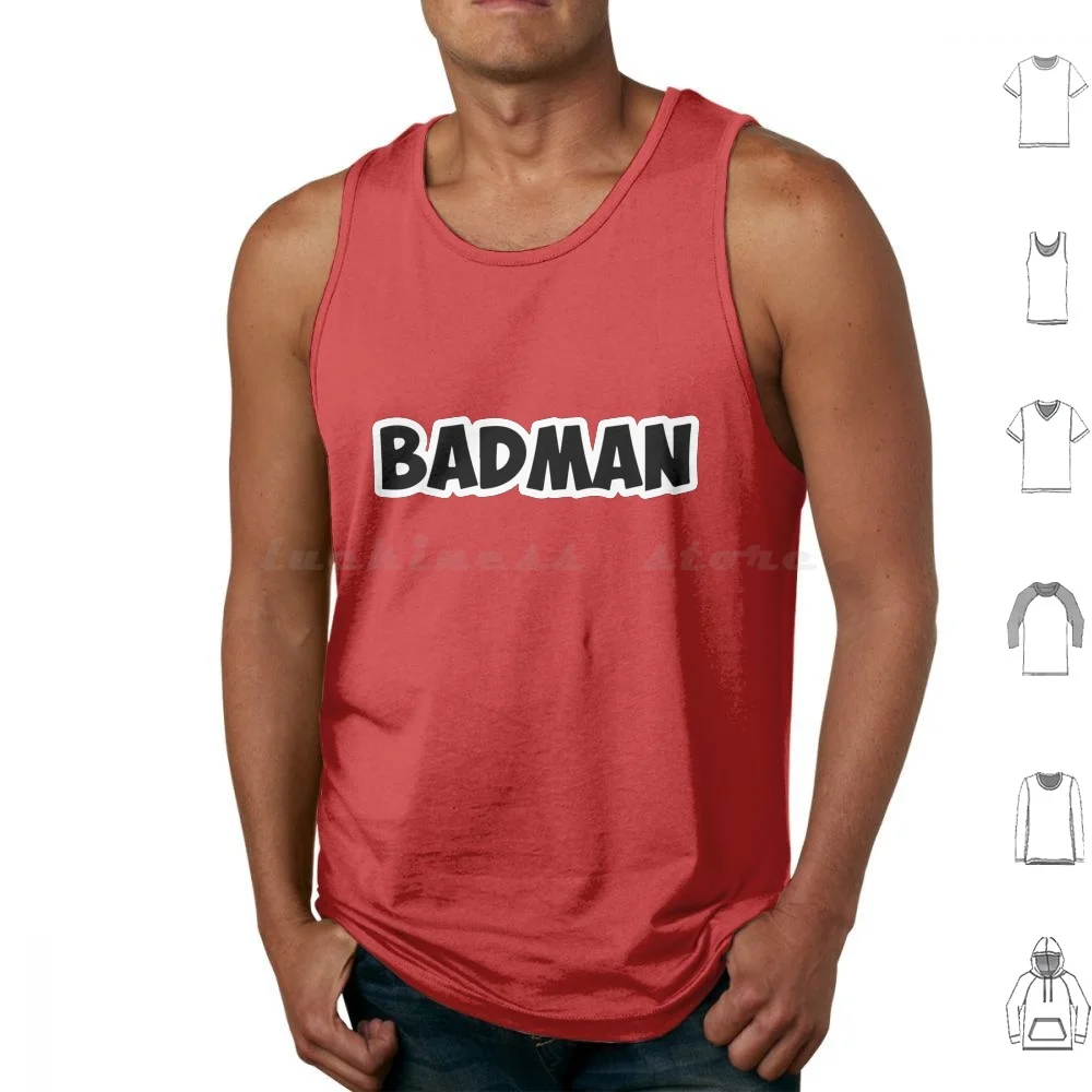 

Badman Tank Tops Print Cotton Badman Dbz Army Anime Trunks Manga Goten Piccolo Db Bulma Frieza Ssj Dbgt Krillin