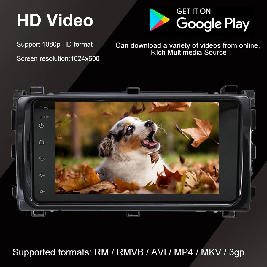 128 ГБ Android 13 2Din Автомобильный Мультимедийный Плеер GPS Для.