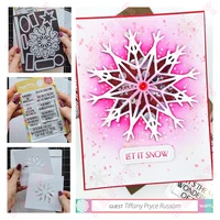 star snowflake christmas bundle metal cutting dies stamps stencils scrapbook diary embossing template diy greeting card handmade