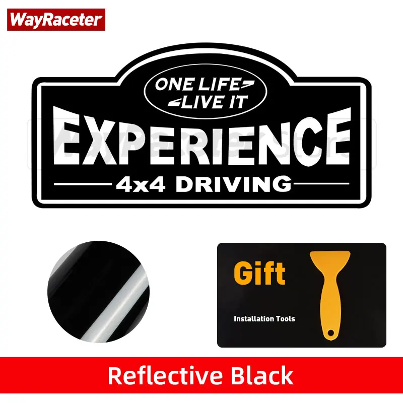 Светоотражающая графическая наклейка One Life Live 4X4 для вождения Land Rover Discovery Defender Freelander Evoque Velar аррасола амайя тоторо и я графическая биография хаяо миядзаки