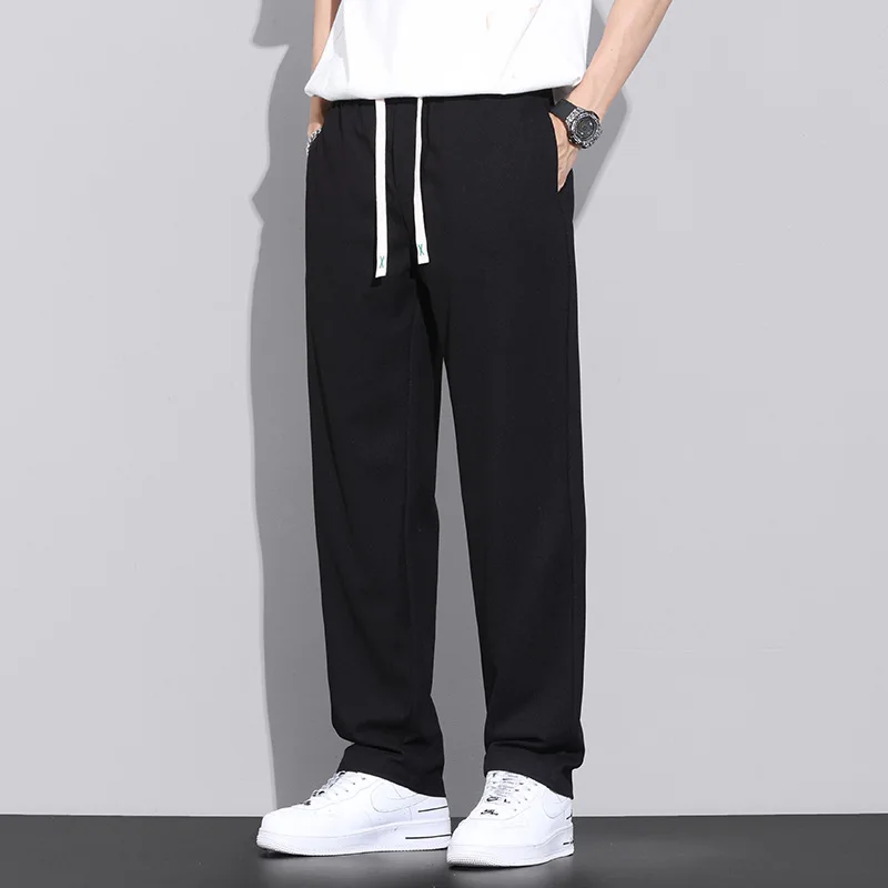 

Oversize Sweatpants Men Straight Casual Pants New Male Loose Wide leg Pants Streetwear Sports Trousers Men's Joggers Clothing