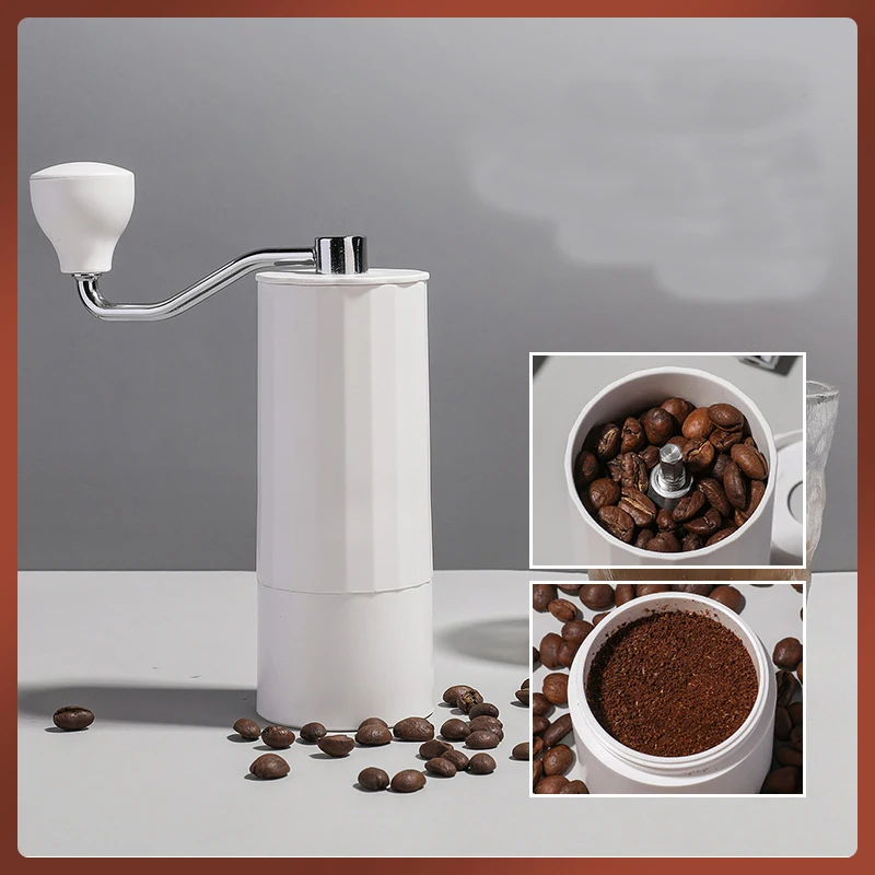 

Ручная кофемолка из нержавеющей стали, ручная кофемолка для зерен, мельница, пенообразователь, кухонный инструмент, аксессуары для кофе