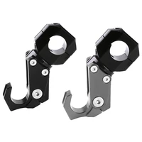 2 pcs motorcycle accessories 22mm handlebar convenience hook for honda pcx125 pcx150 black titanium