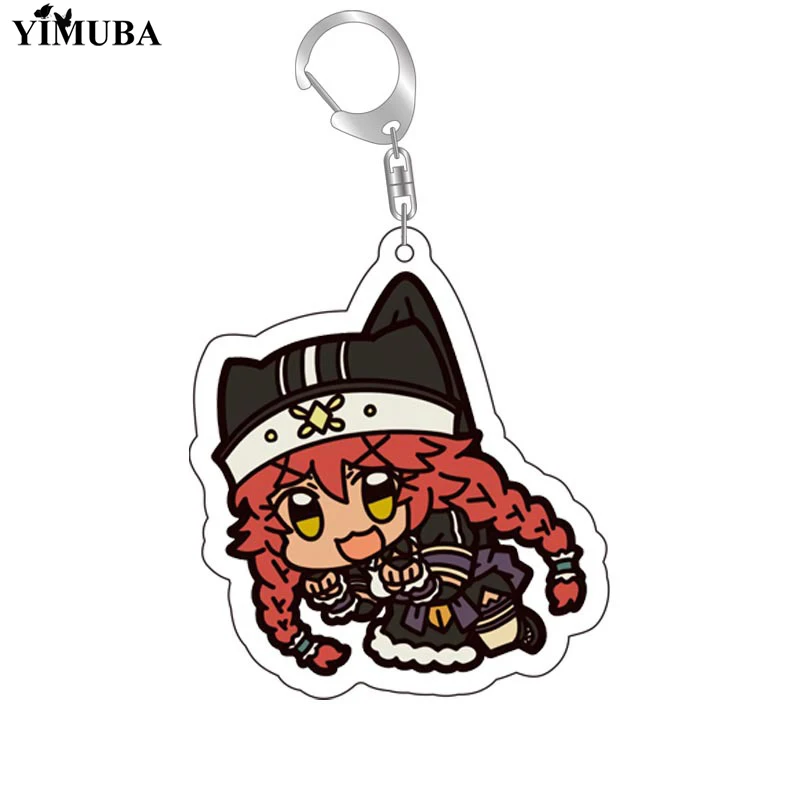 Персонаж Аниме Overlord брелок для рюкзака сумка аксессуары Albedo Ainz Ooal мультяшная