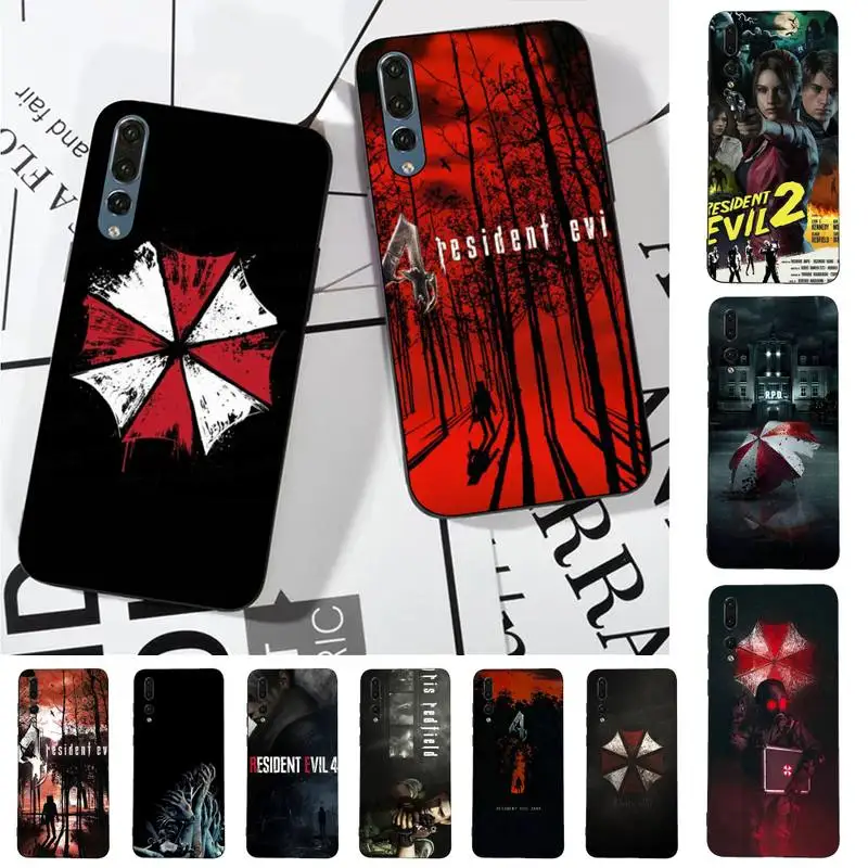 

R-ResidentS E-EvilS Phone Case For Huawei P 8 9 10 20 30 40 50 Pro Lite Psmart Honor 10 lite 70 Mate 20lite