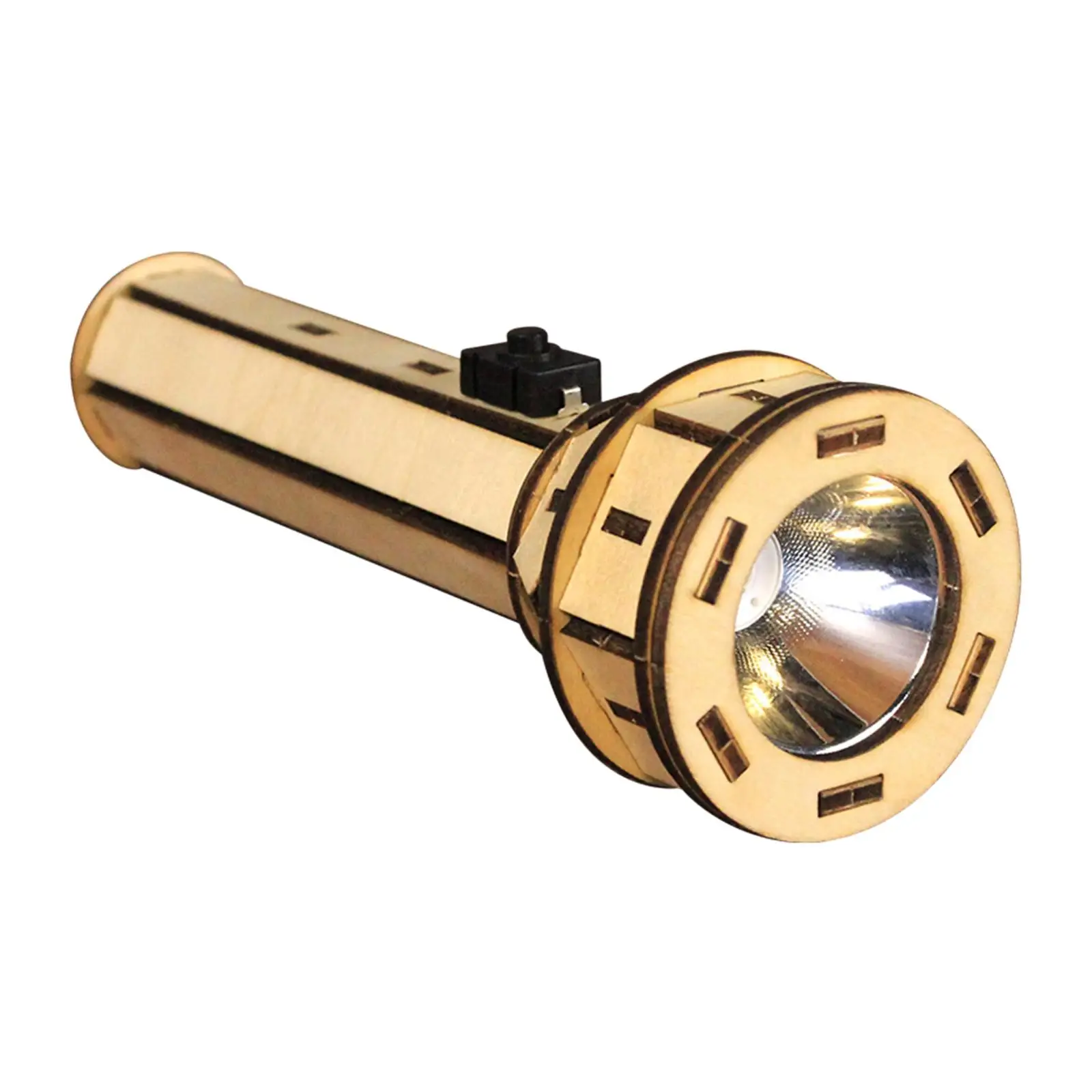 

Wooden Flashlight Toy Science Experiment Develop Toy Kid Physical Toys