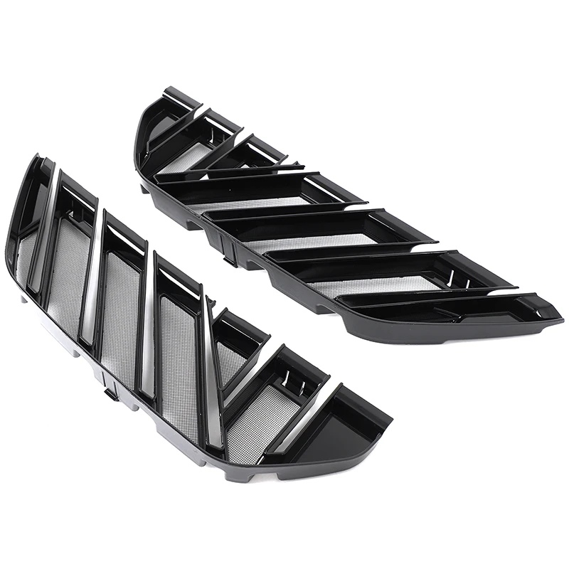 

ABS глянцевый черный для BMW X3 G45 2025 + передняя решетка автомобиля, декоративная наклейка на экран с насекомыми, внешние аксессуары автомобиля